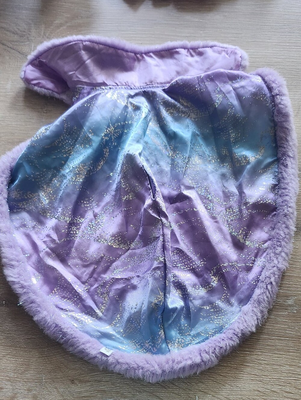 Build A Bear Workshop Glisten The Reindeer Purple And Blue Shooting Star Cape